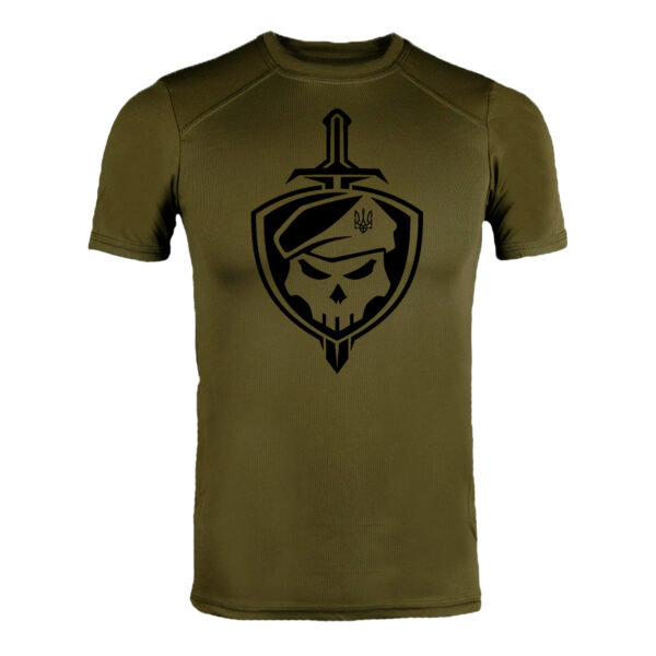Футболка ЗСУ Coolmax STRONG SOLDIER олива