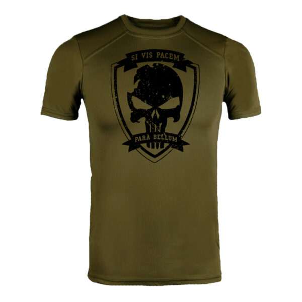 Футболка ЗСУ Coolmax PARABELLUM PUNISHER олива