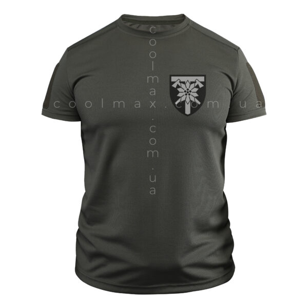 Тактична футболка CoolMax 128 ОГШБР олива