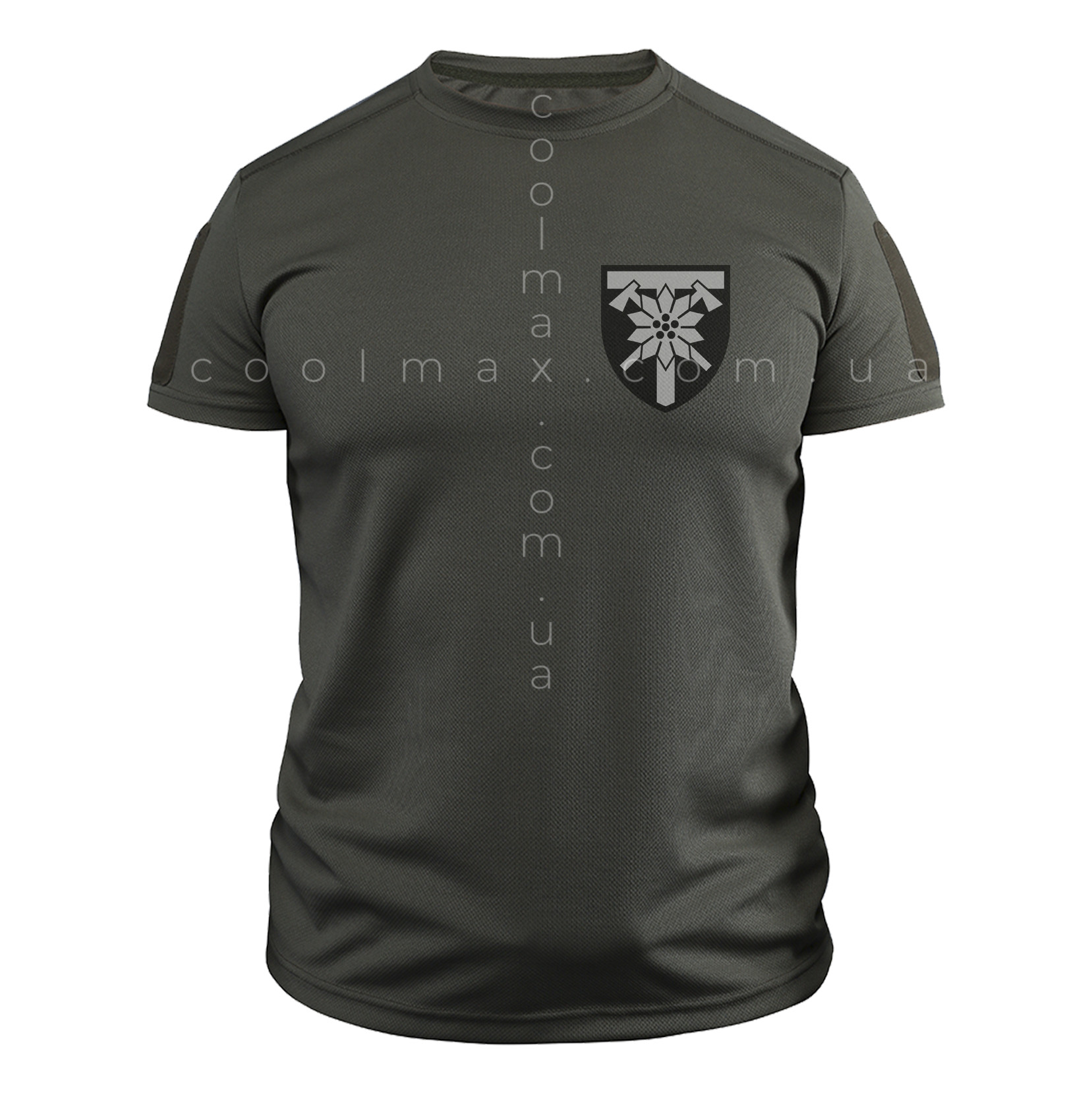 Тактична футболка CoolMax 128 ОГШБР олива