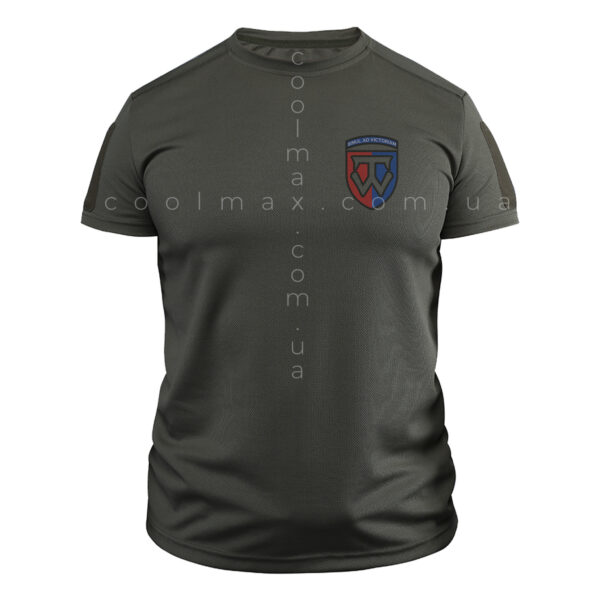 Тактична футболка CoolMax 58 ОМБР олива