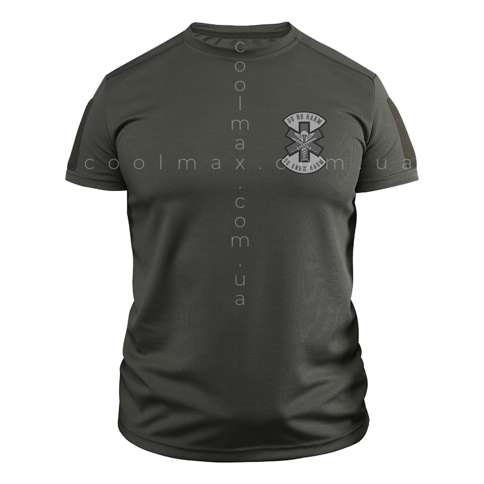Тактична футболка CoolMax Medic ЗСУ олива
