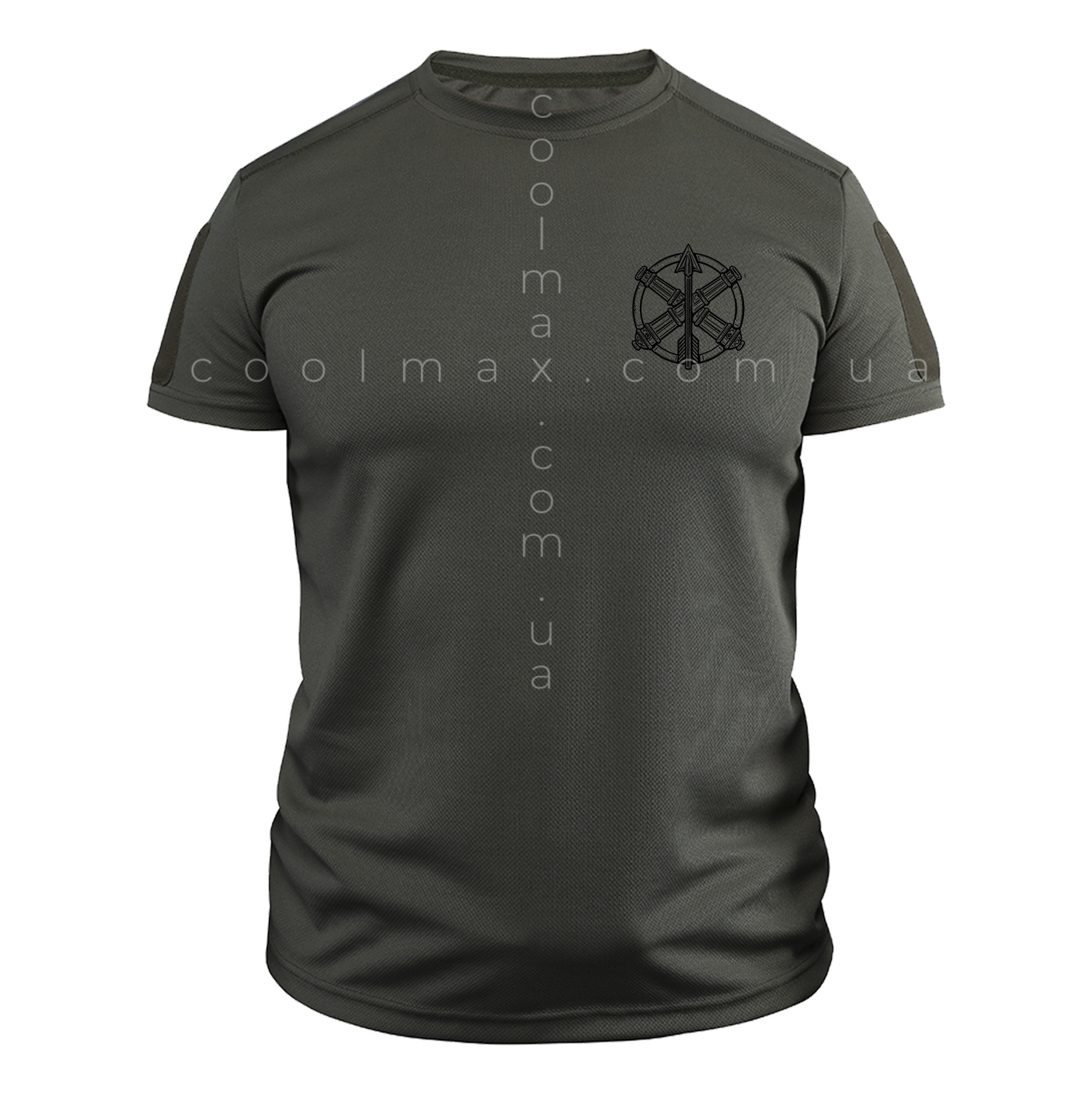 Тактична футболка CoolMax ППО олива