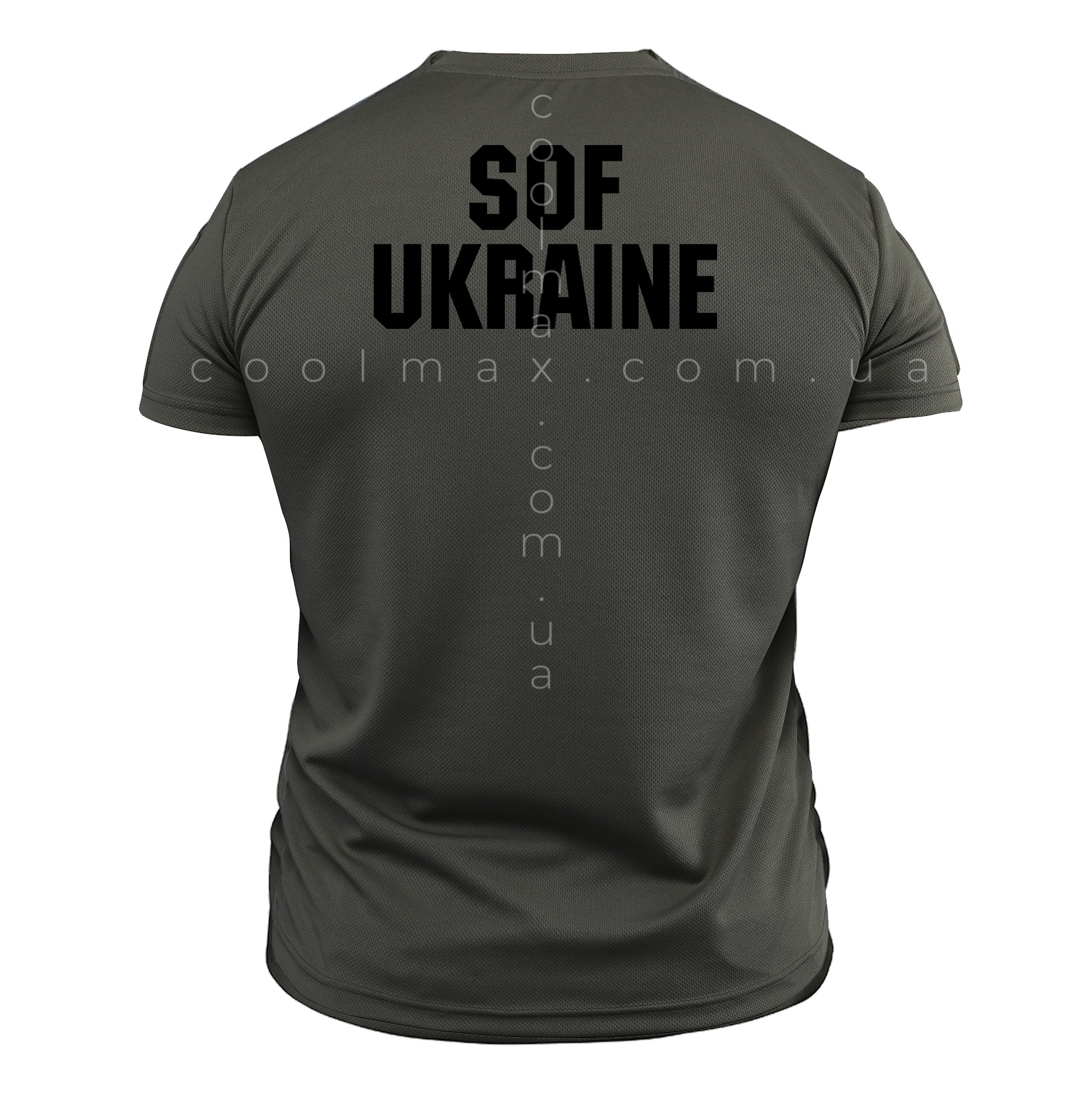 Тактична футболка CoolMax SOF UA олива - Зображення 2