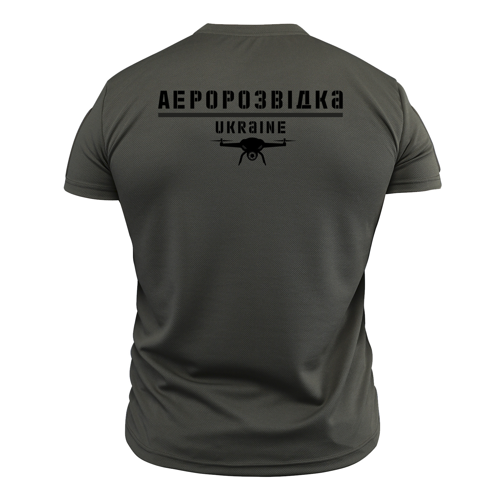 Тактична футболка CoolMax Аеророзвідка олива - Зображення 2