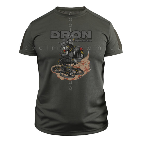 Тактична футболка CoolMax Drone operator олива
