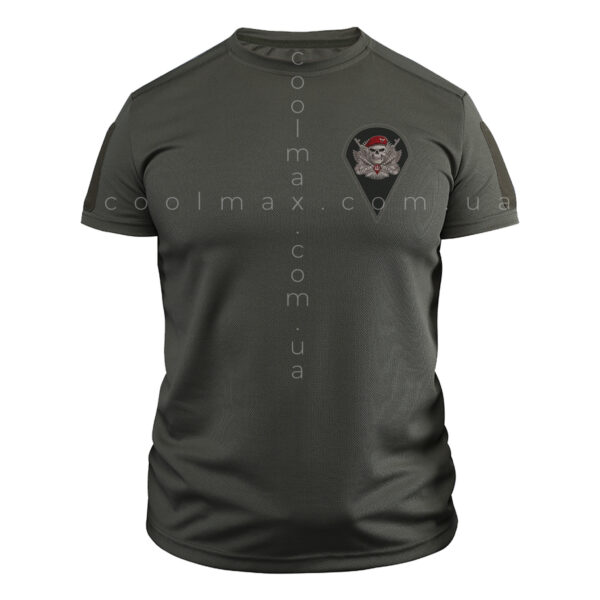 Тактична футболка CoolMax Д.Ш.В. Україна олива