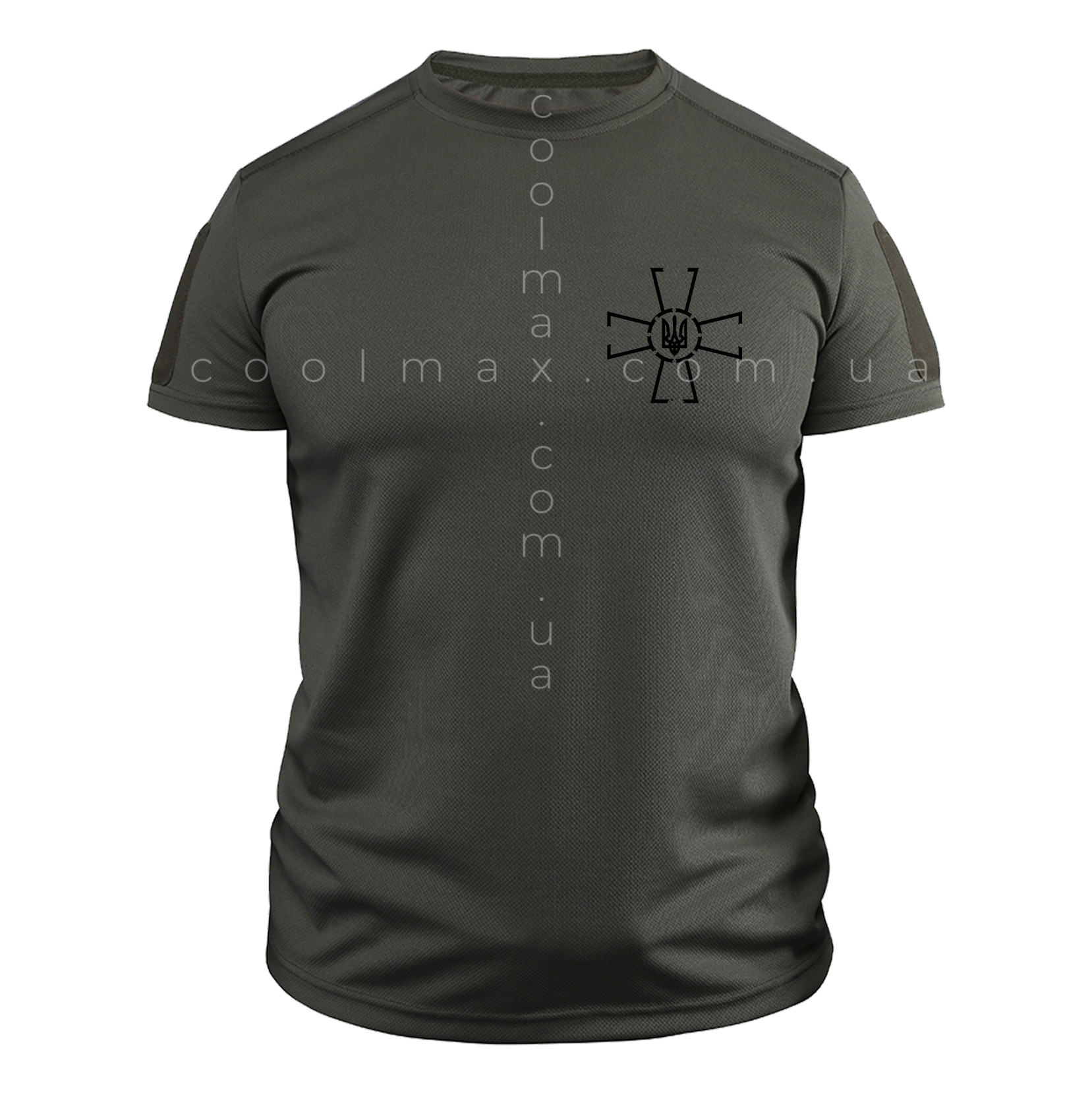 Тактична футболка CoolMax UA ЗСУ олива