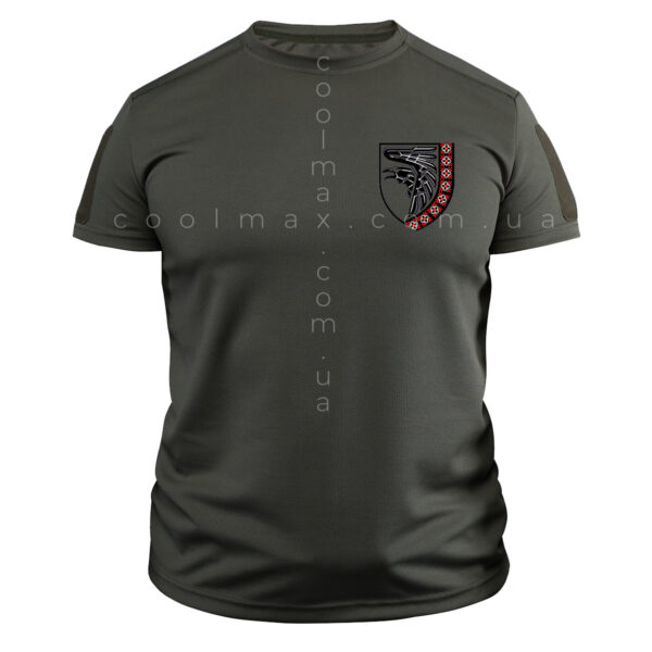 Тактична футболка CoolMax 93 ОМБр "Холодний Яр" олива