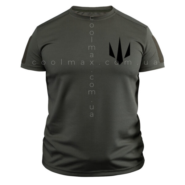 Тактична футболка CoolMax Сили Безпілотних Систем олива