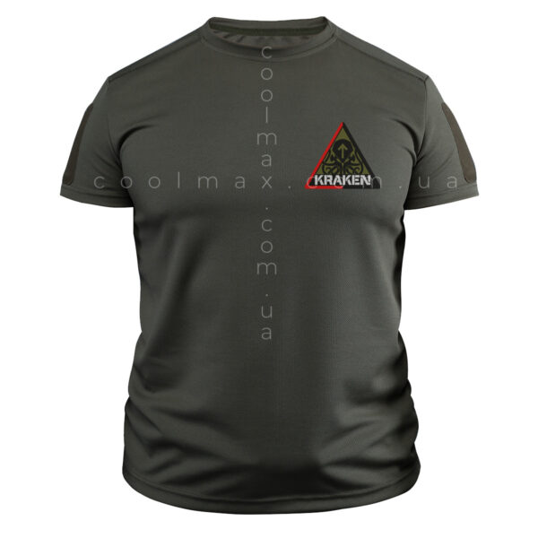 Тактична футболка CoolMax KRAKEN олива
