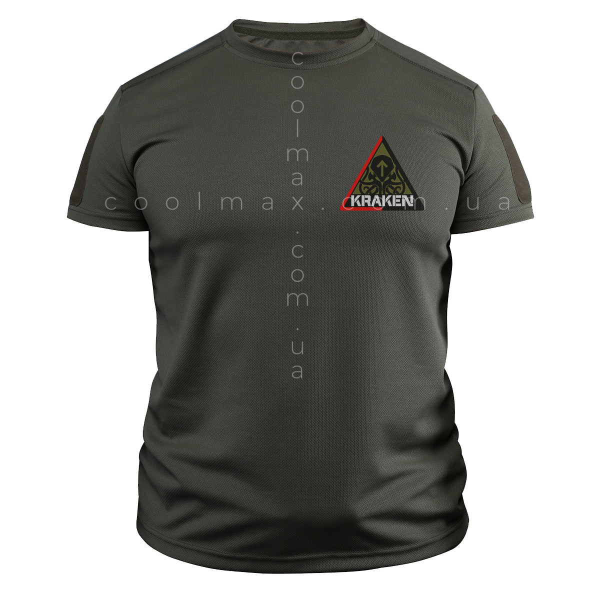 Тактична футболка CoolMax KRAKEN олива