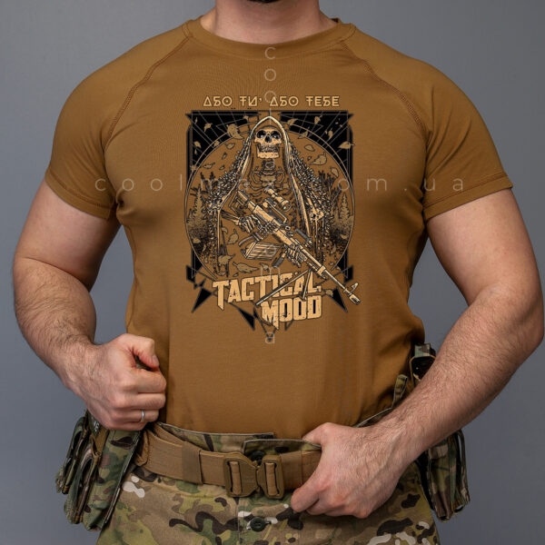 Тактична футболка Tactical Mood котон койот