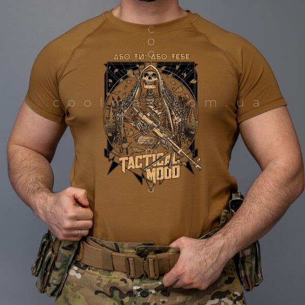 Тактична футболка Tactical Mood котон койот
