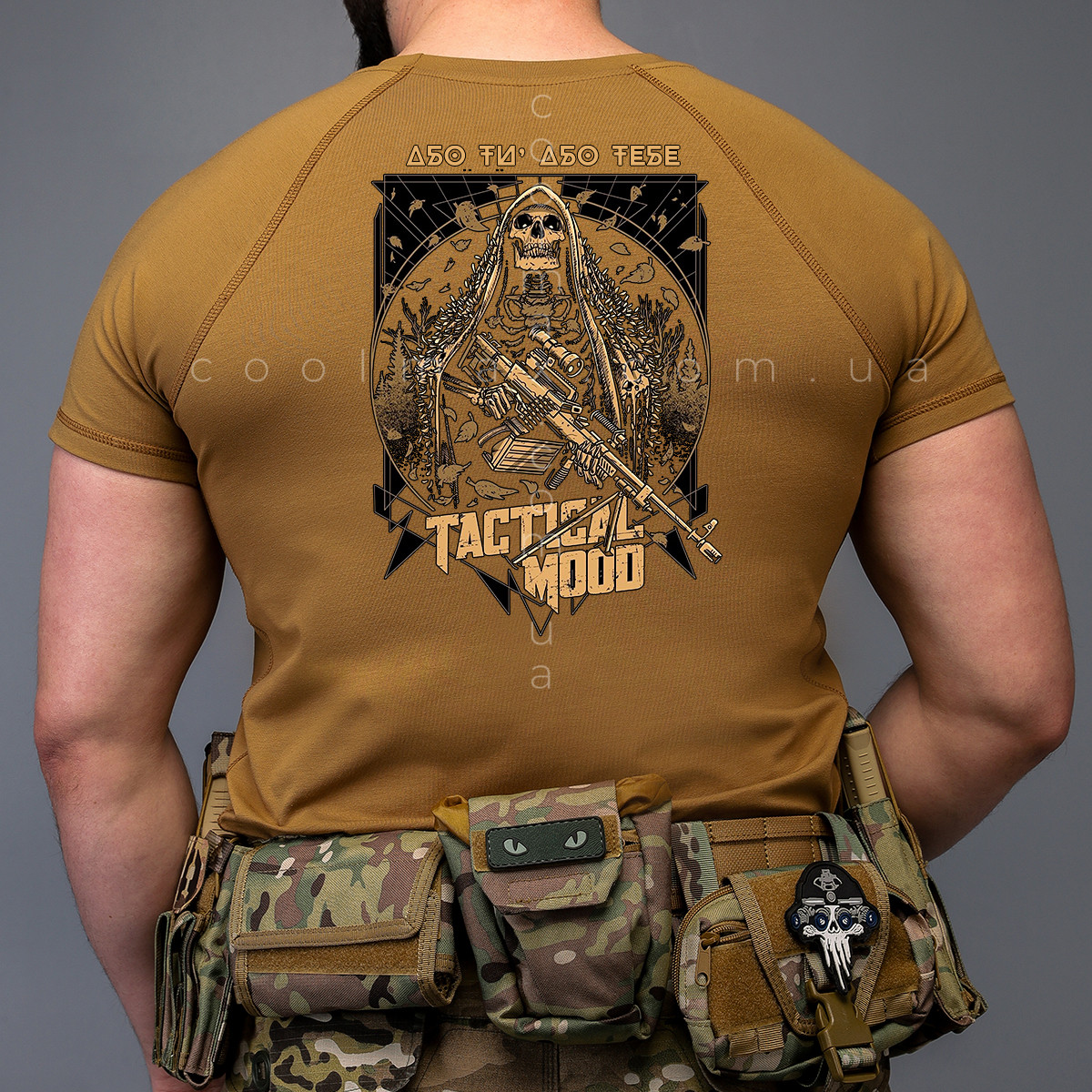 Тактична футболка Tactical Mood котон койот