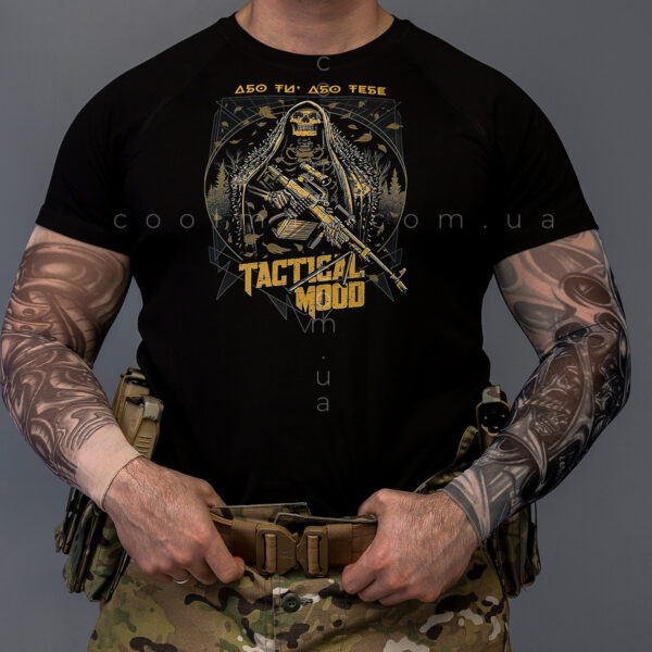 Тактична футболка Tactical Mood котон чорна