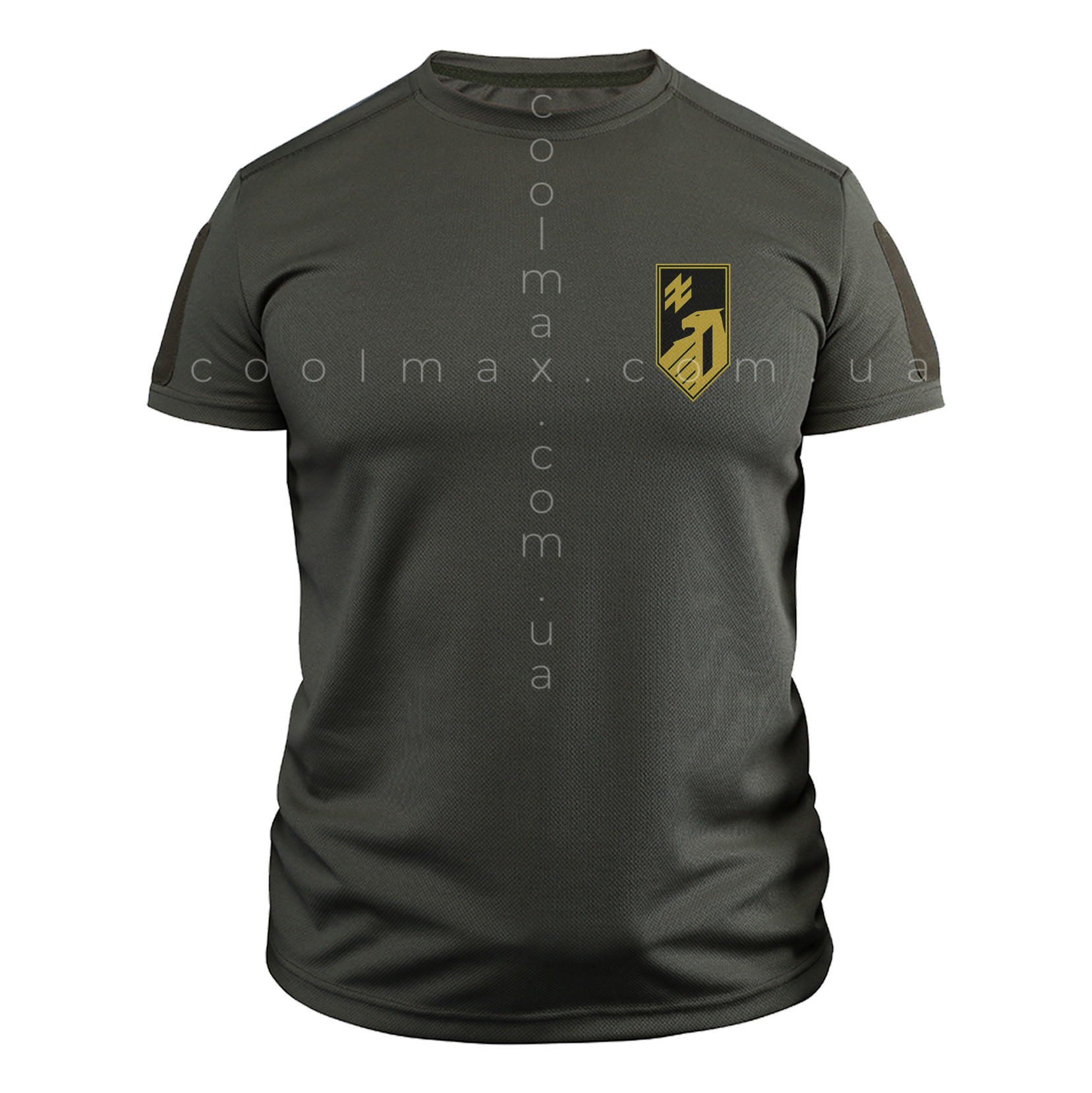 Тактична футболка CoolMax Корпус АЗОВ олива