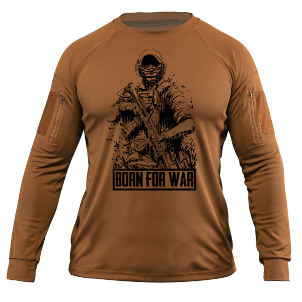 Тактична кофта CoolMax BORN FOR WAR койот