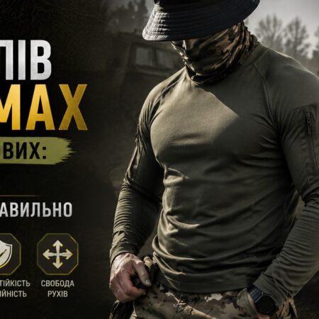 Лонгслів Coolmax для військових: коли потрібен і як обрати правильно
