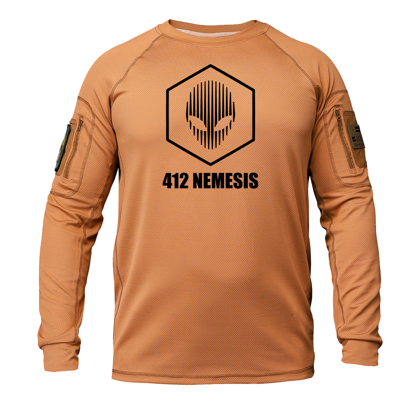 Тактична кофта CoolMax 412 Бригада СБС NEMESIS койот