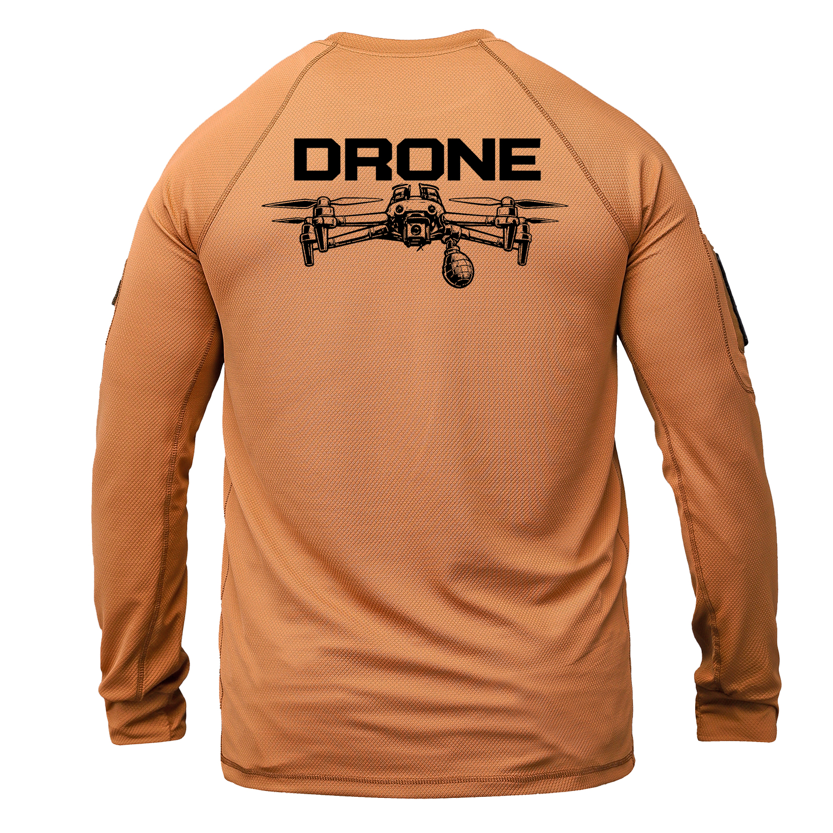 Тактична кофта CoolMax Drone Operator койот Спина